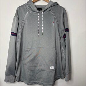 Tackma Men's Sports Stealth Hoodie Sweatshirt Gray XL